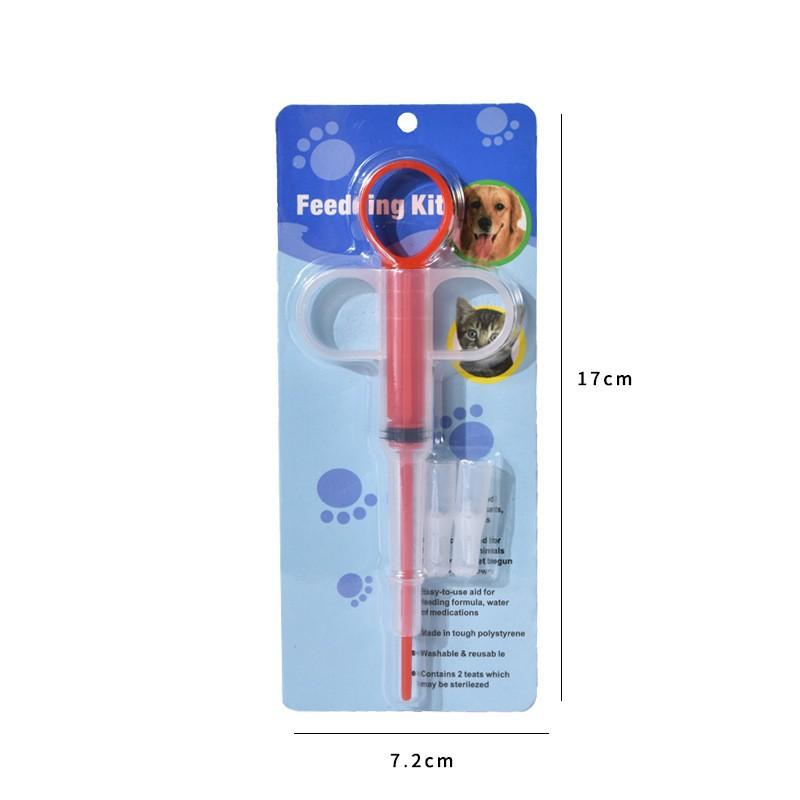 Dispenser Efficace per Pillole per Animali con Punta Morbida per Somministrazione Senza Problemi di Farmaci per Gatti e Cani