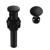 Bathroom Sink Drain Stopper with Overflow Fit Lavatory Vanity Sink Pop Up Drain Assembly By RUITHOE