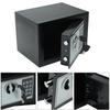 Digital Safe Small Household Mini Steel Safe Currency Vank Safe Deposit Box with Key To Safely Store Cash Jewelry or Documents