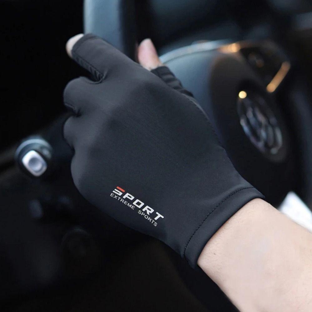 Thin Sun Protection Gloves UV Protection Anti-UV Mittens Summer Sunscreen Gloves  Women Girls