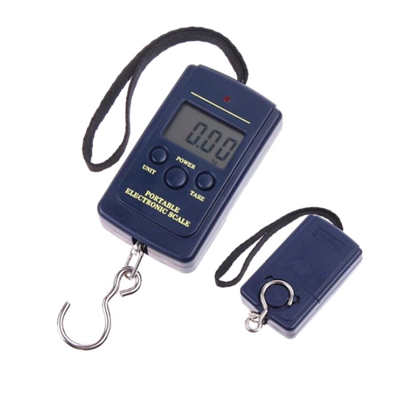 

Портативные подвесные весы 40 кг 10 г, цифровые весы с подсветкой, электронные карманные весы для рыбалки, путешествий, багажные весы, инструмент для взвешивания