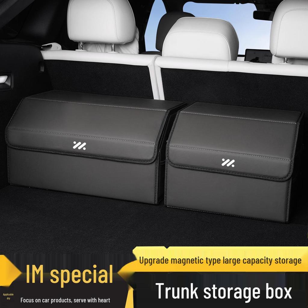 IM LS6 Car Trunk Organizer: Multi-functional, Foldable Storage Box for LS9/L6/L7/LS7 Models.