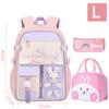 New School Bag Primary Back Pack For Girls Children Backpack Large Capacity Bookbag Waterproof Bags Multiple Pockets Schoolbags