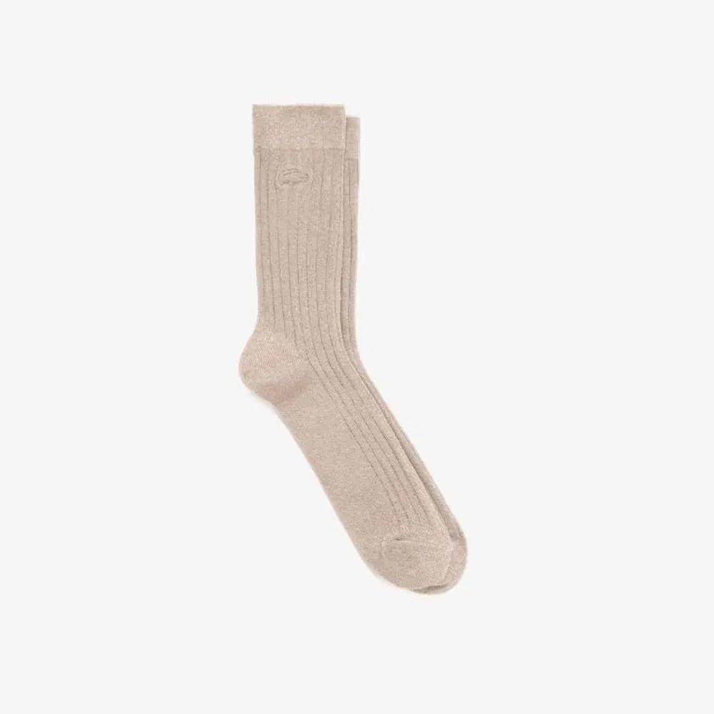 25FW Women s Lurex Mid-calf Socks RA113E-55N-ADY RA113E-55N-ADY ADY (Light Pink)