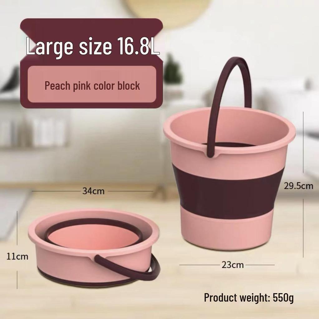 Foldable Car Trash Can & Storage Bin with Umbrella Holder - Suitable for Car Interiors, Outdoor Use, Car Wash, and Fishing.