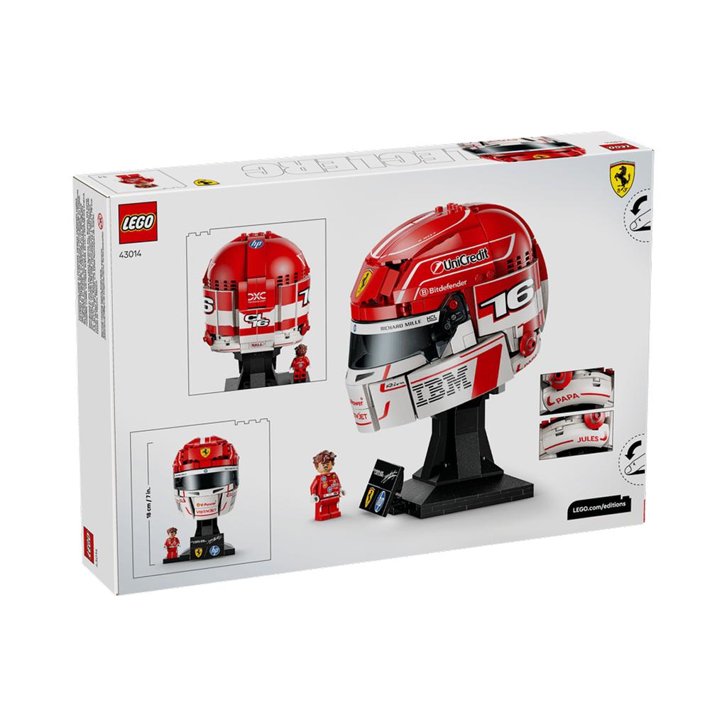 Lego Editions Scuderia Ferrari Hp Charles Leclerc Helmet