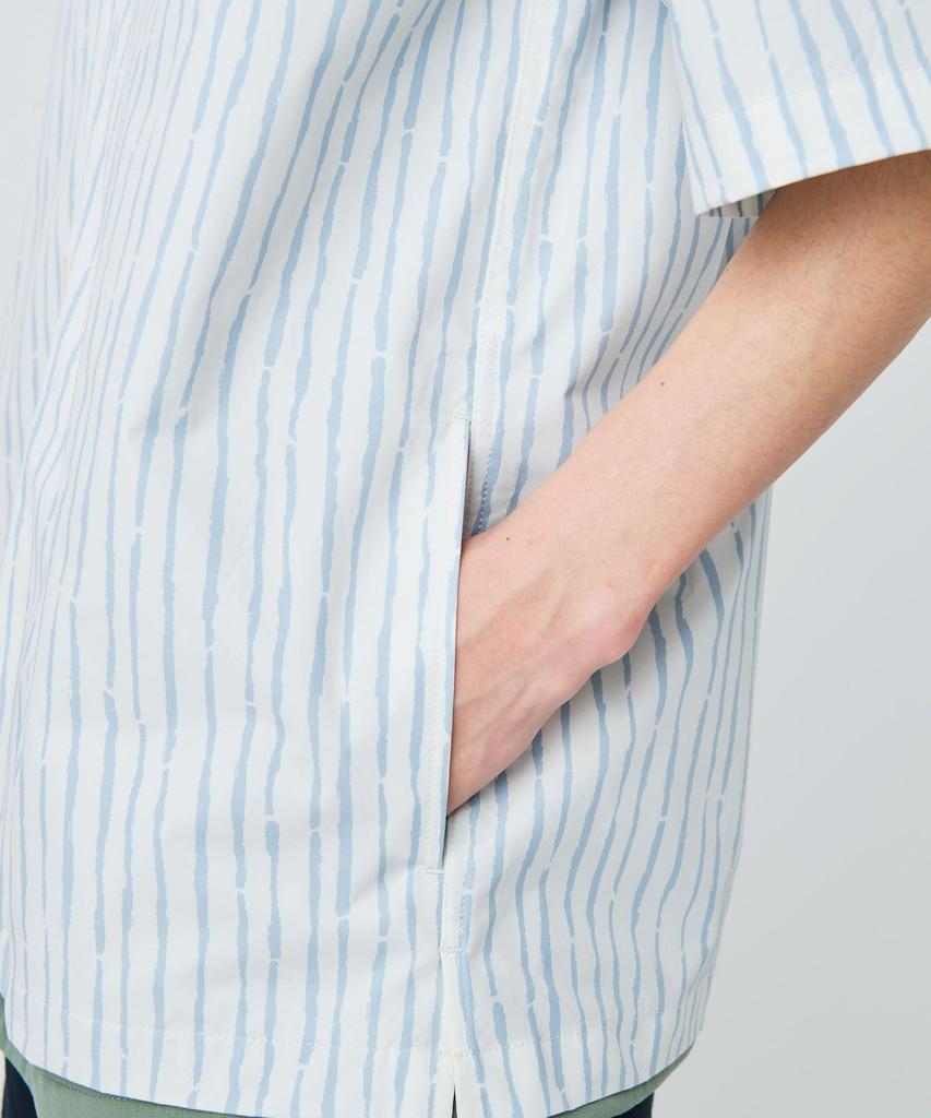 Patterned Shirt Take Tops Shirt Long Sleeve LIGHT GREY M [Snow Peak] SH-26SU010 Men's Women's