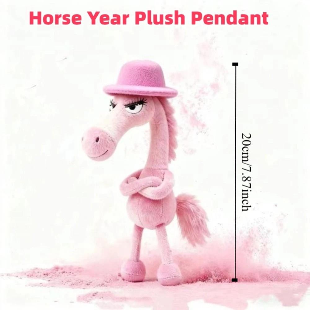 Cute Design Plush Toy Exquisite Craftsmanship Pony Doll Plush Pony Simulation Horse  Christmas Gift