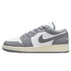Jordan Air Jordan 1 FZBB Low top Vintage Basketball Shoes GS Pink Beige 553560-053(TeamA-AJ)