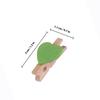 50Pcs Love Photo Wood Clips Small Heart-Shaped Clips for Pictures Memo Note Craft Hanging Decoration Love Photo Clip