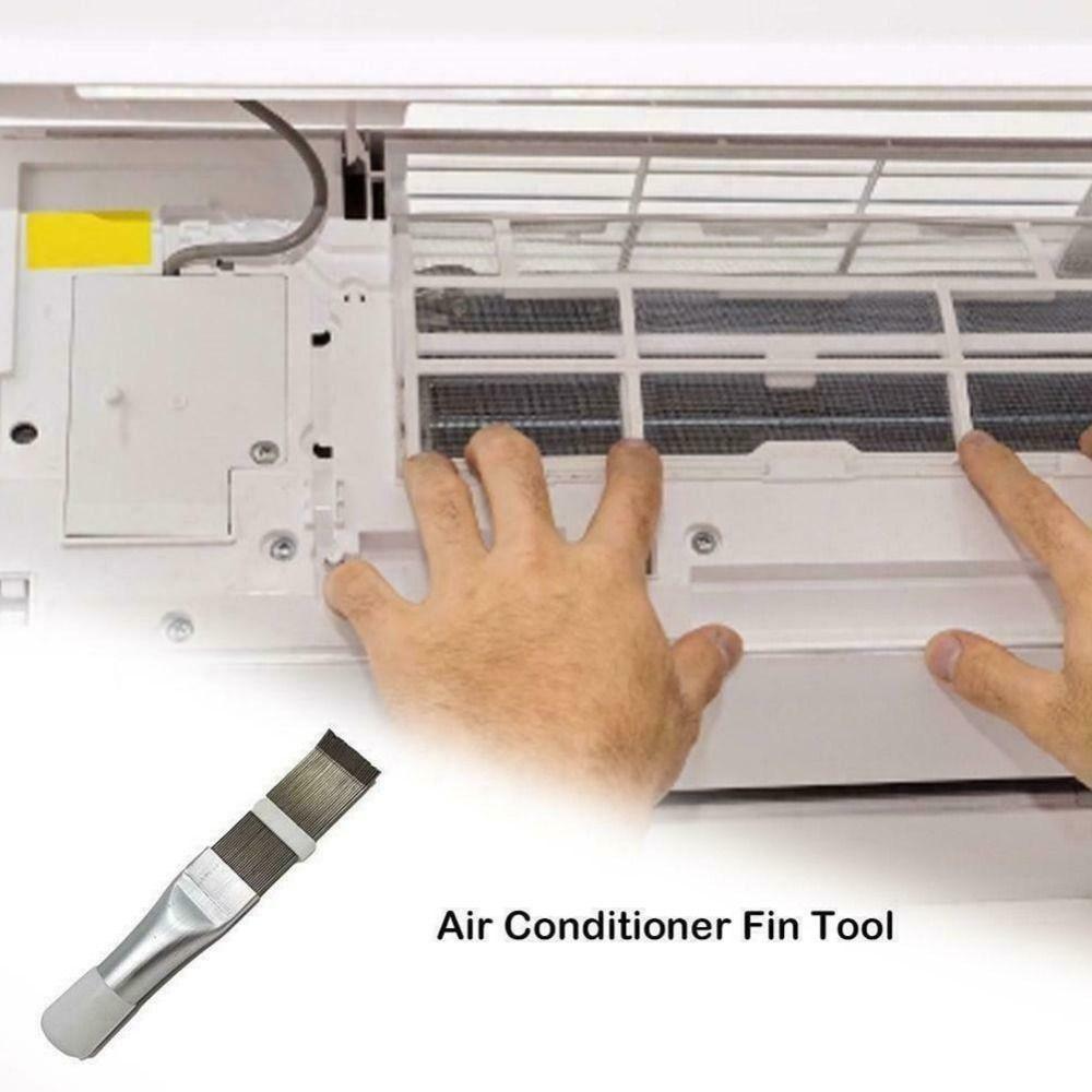 Tools Aluminium Stainless Steel Condenser Comb Air Conditioner Fin Repair Comb Fin Comb Brush