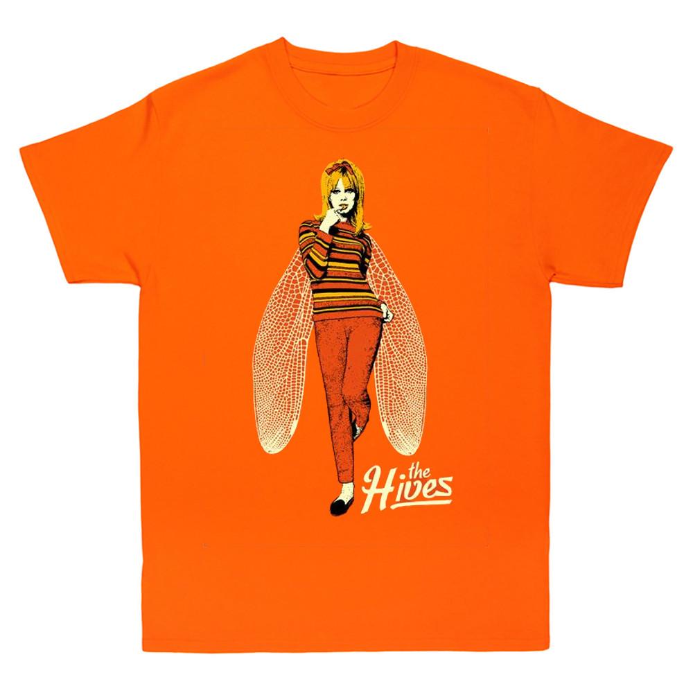 The Hives Band 2013 Poster Tour TShirt Classic oRANGE Unisex S-5XL 1J0392 Unisex T-Shirt XXXL