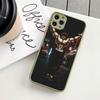 Anime B-Baki Phone Case For IPhone 14 11 12 13 Mini Pro Max 8 7 Plus X XR XS MAX Translucent Matte Cover
