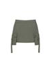 TUOMIO Micro Mini Cargo Skirt [Khaki]