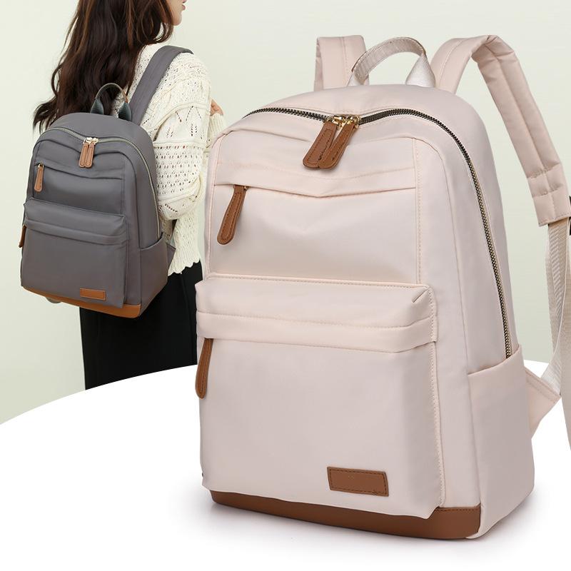 New Fashion Women's Lightweight Waterproof Backpack - Organized Storage Casual Crossbody Travel Bag Daily Use Fashion Student Backpacks