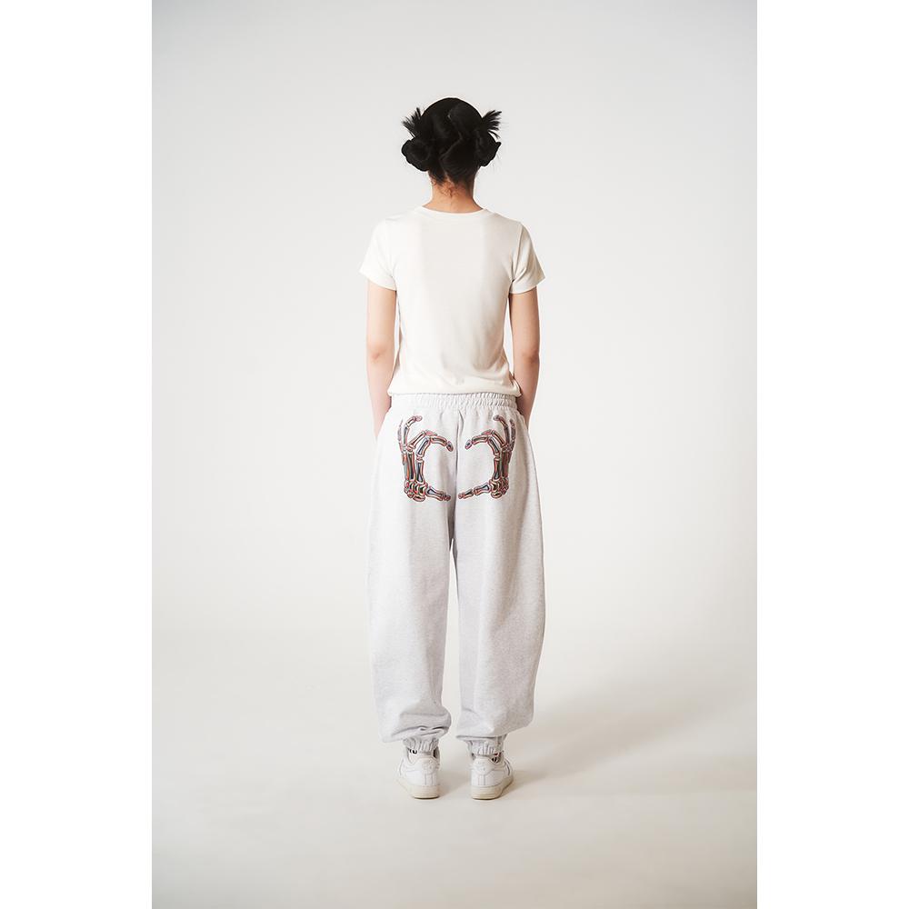 Hatu Spanke Peach Tee White