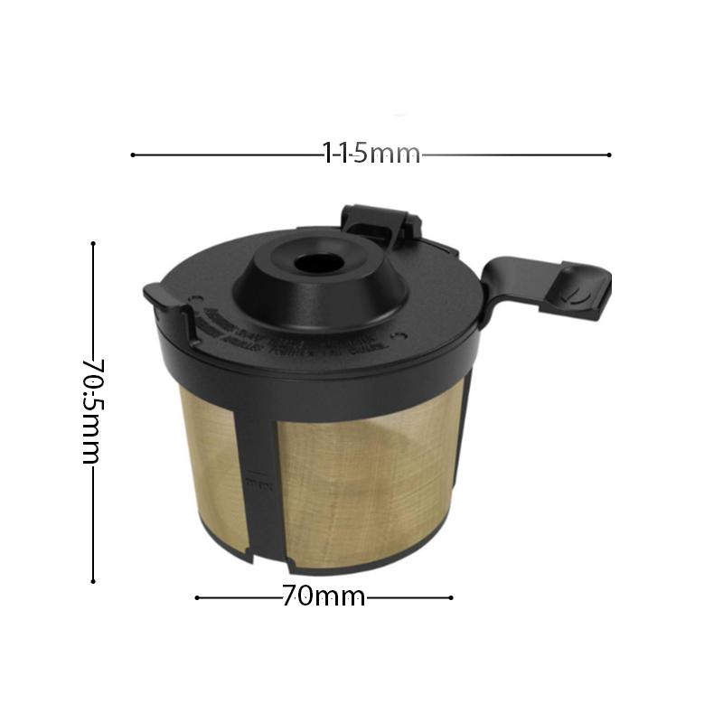  Coffee Filter Mesh for Ninja PB051/PB040/PB041ST Food-Crade Stainless Steel Filter Basket Reusable Coffee Accessories