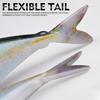 3D Barracuda Simulation Lure Set - 2 Pack, 15cm/33.5g, Soft Bait with Fish Eye Design