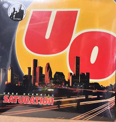 LP Deska URGE OVERKILL Saturation Neprůhledný Tyrkysový Vinyl 30t PHR2018C PORTERHOUSE 2023 US Rock