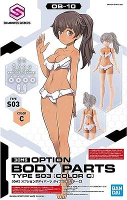 BANDAI SPIRITS 30MS Piezas de carrocería opcionales Tipo S03 [Color C] Modelo de plástico codificado por colores
