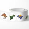 500pcs/Roll Dinosaur Cartoon Stickers Cool Animal Decals DIY Guitar Luggage Scrapbook Waterproof Graffiti Seal Label Sticker Toy