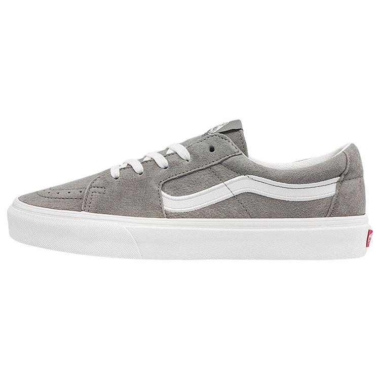 Vans Unisex SK8-Low Sneakers Grey Gray White Men s VN0A4UUKB7W EU 35