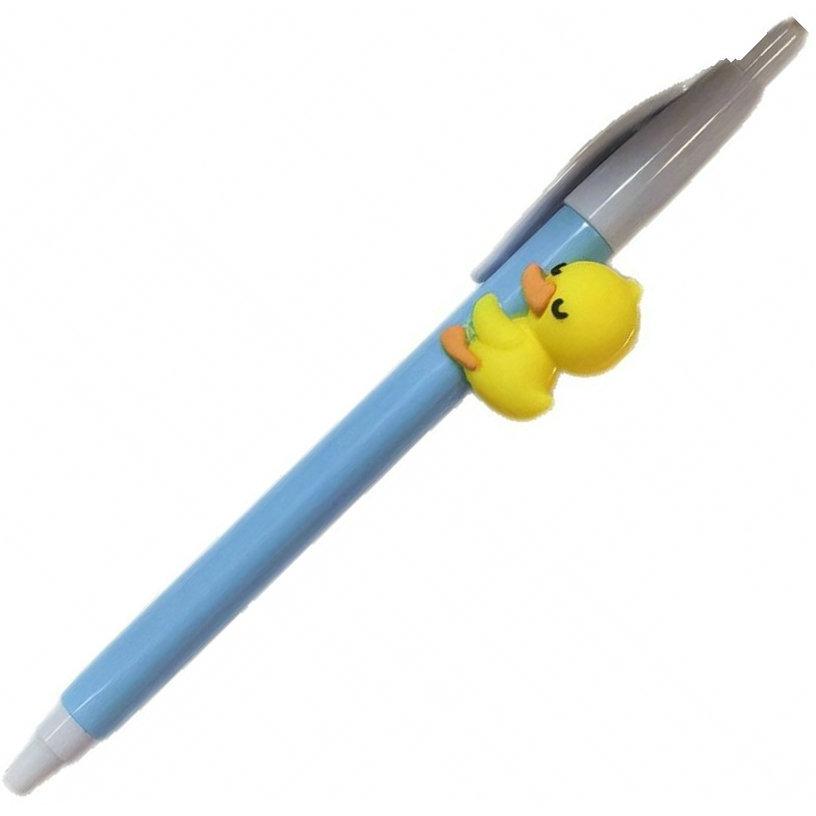

Multi-Function Pen: Click, Press, Clip, Hang, Suction, Carry—Fun Pen! Small Yellow Duck