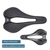 WILDSIDE 3D Printed Bicycle Saddle Ultralight Carbon Saddle 155mm Soft Bike Saddle for MTB Gravel Road Bike Seat Cycling Parts