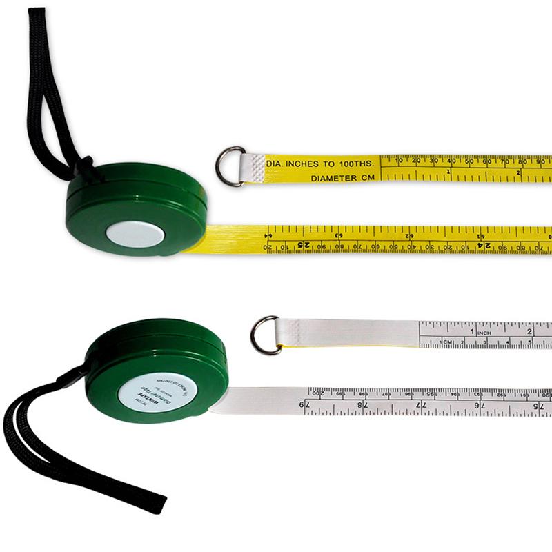 

Professional Gardening Tree Ruler Meter Measuring Tool Tree Diameter Tape 2000 Mm 79 Inch Pvc Soft Retractable Measuring Tape