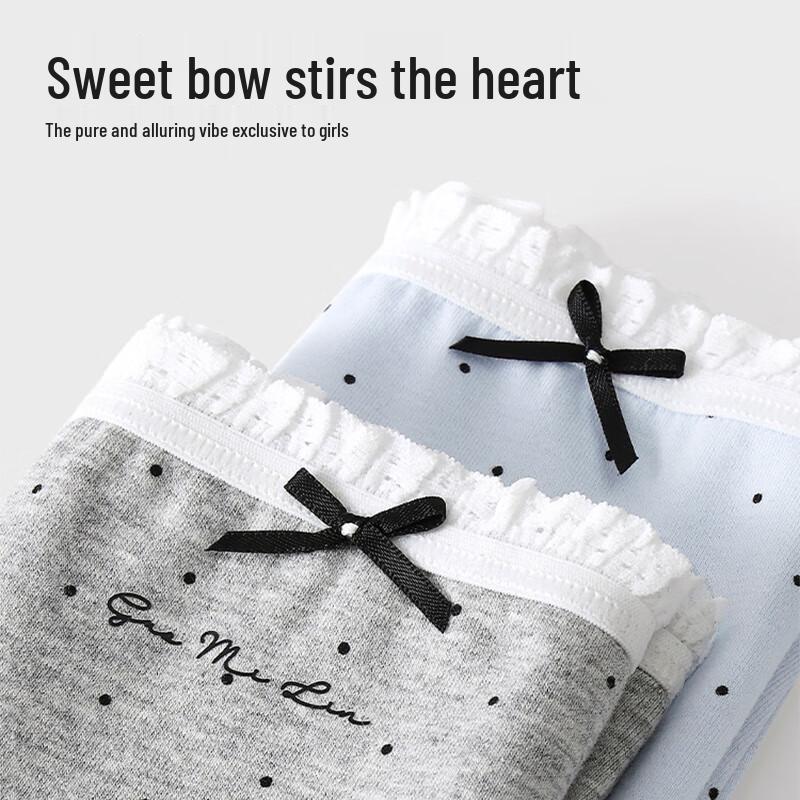 Urban Beauty Women's Pure Cotton Bowknot Briefs (3-Pack)