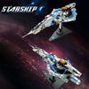 Starship Model Bricks Set Star Plan Building Block Diy Assemble Science Scene Assembly Spaceship Kids Boys Christmas Gifts Boys