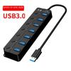 Rozdzielacz 4-portowy USB 3.0 Hub do rozbudowy i ładowania laptopa