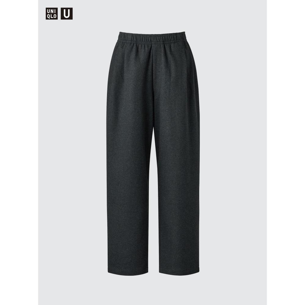 Uniqlo Brushed Jersey Wide Pants