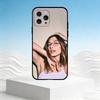 H-Hailey Bieber Phone Case For iPhone 17,16,15,14,13,12,11 Plus,Pro Max,SE4Soft Silicone Black Cover