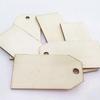Pack Of 50 Blank Wooden Gift Tags For Gift Party Bags, Wine Bottles, Crafts, Home Decor