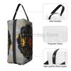 African American Woman Makeup Bag Organizer Portable Waterproof Cosmetic Bag Large Travel Toiletry Bag for Girls Women