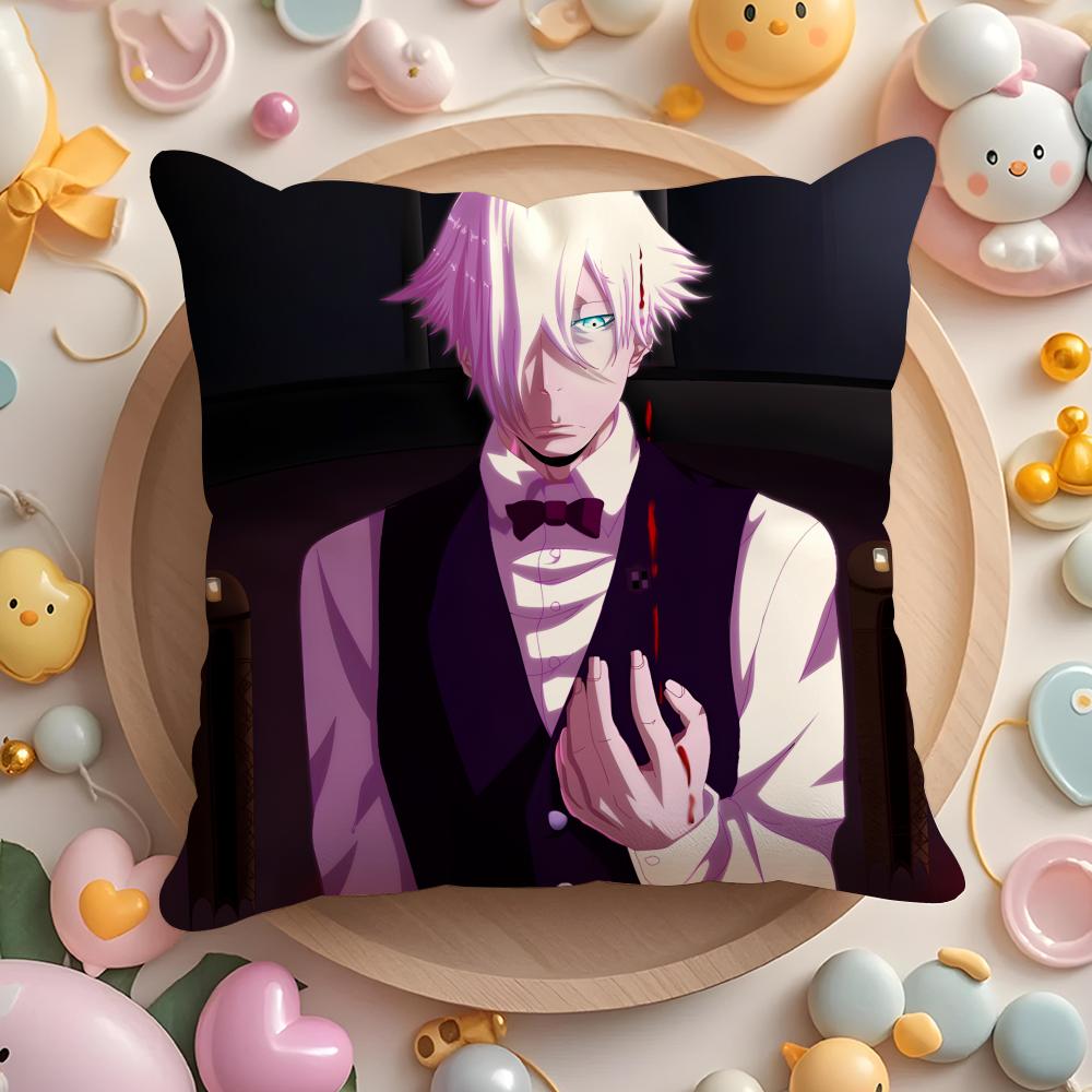 

Death Anime P-Parade Cushion Cover Home & Car Multi-Scene Pillow Cover - Reversible, Soft & Durable for Daily Use 30X30cm