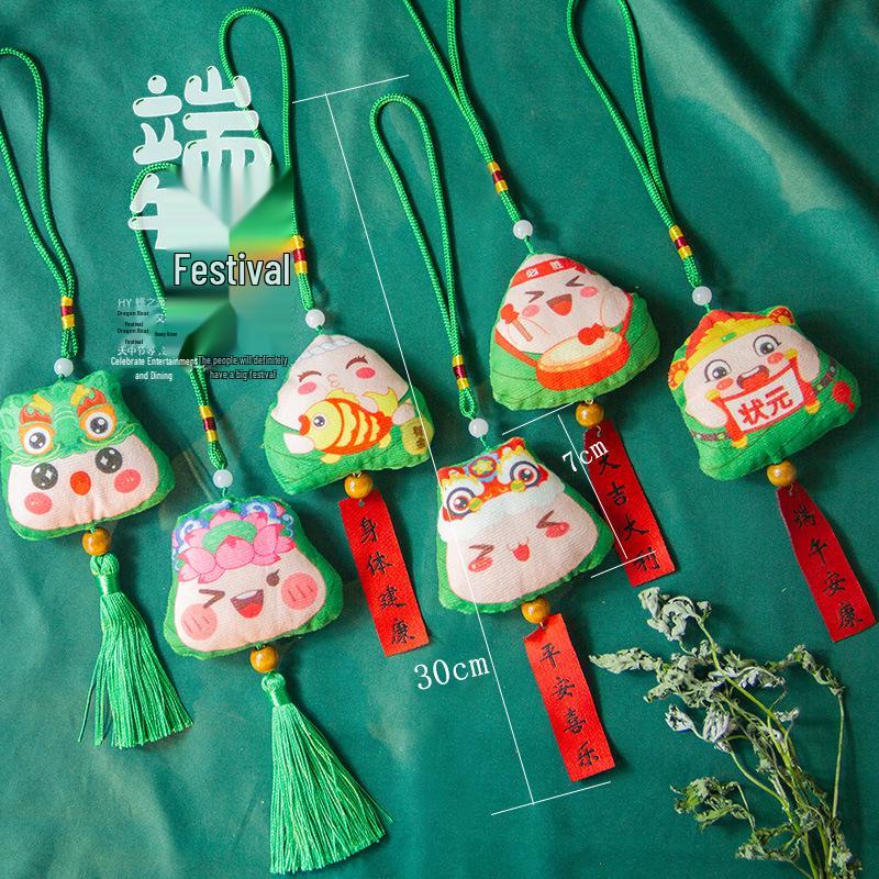 Dragon Boat Festival Five-Color Sachet Pendant: Practical Gift for Students