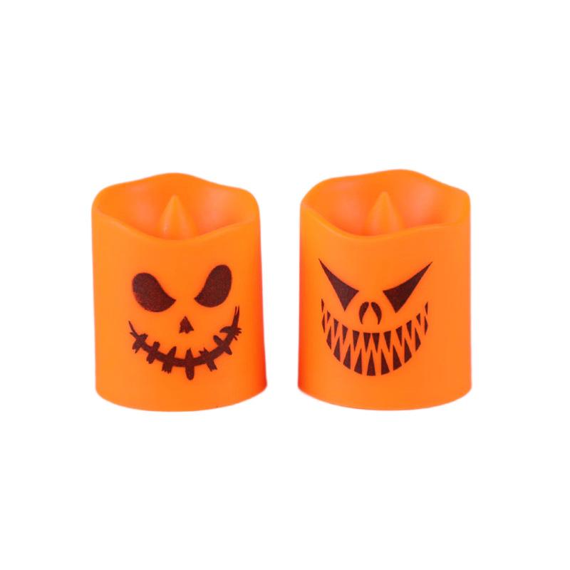 Halloween LED Hand Candles Pack - Flickering Flameless Tea Lights for Party Decorations and Night Light
