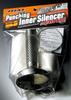 JDM Stainless Steel Punching Inner Size Silencer, 115mm, JIS-P115T