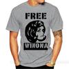 T-shirt Winona S Copia Popolare Senza Etichetta Maglietta in Tessuto Comodo Cotone T-shirt Unisex Moda Estiva T-shirt Taglia Europea