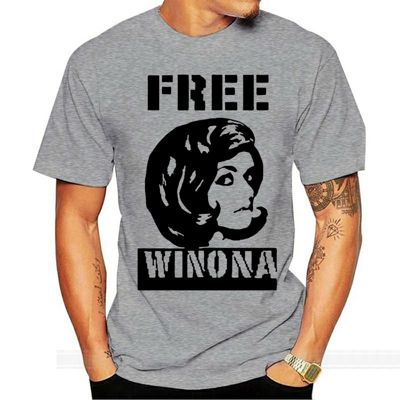 T-shirt Winona S Copia Popolare Senza Etichetta Maglietta in Tessuto Comodo Cotone T-shirt Unisex Moda Estiva T-shirt Taglia Europea