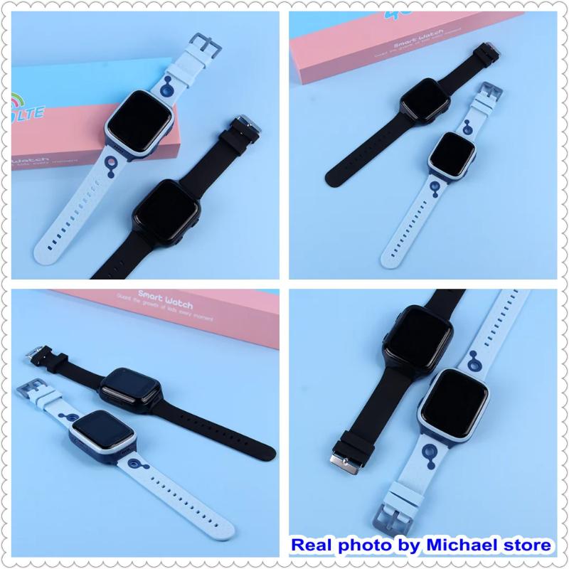 2025 NEW 4G Smart Watch Kids GPS WiFi 1000mAh Video Call Tracker Location SOS Call Back Monitor Phone Watch Smartwatch Children Gifts