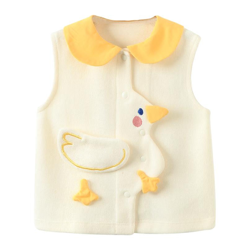 Cute Duck Baby Sleeveless Vest 80