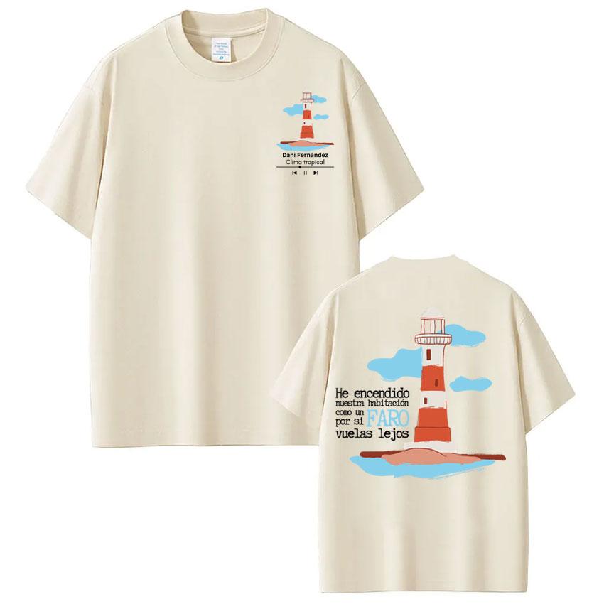 Rapper Dani Fernandez Fashion Graphics Tees Men Women Oversized Tshirts Summer Cotton Casual Vintage High Quality Tshirts Top