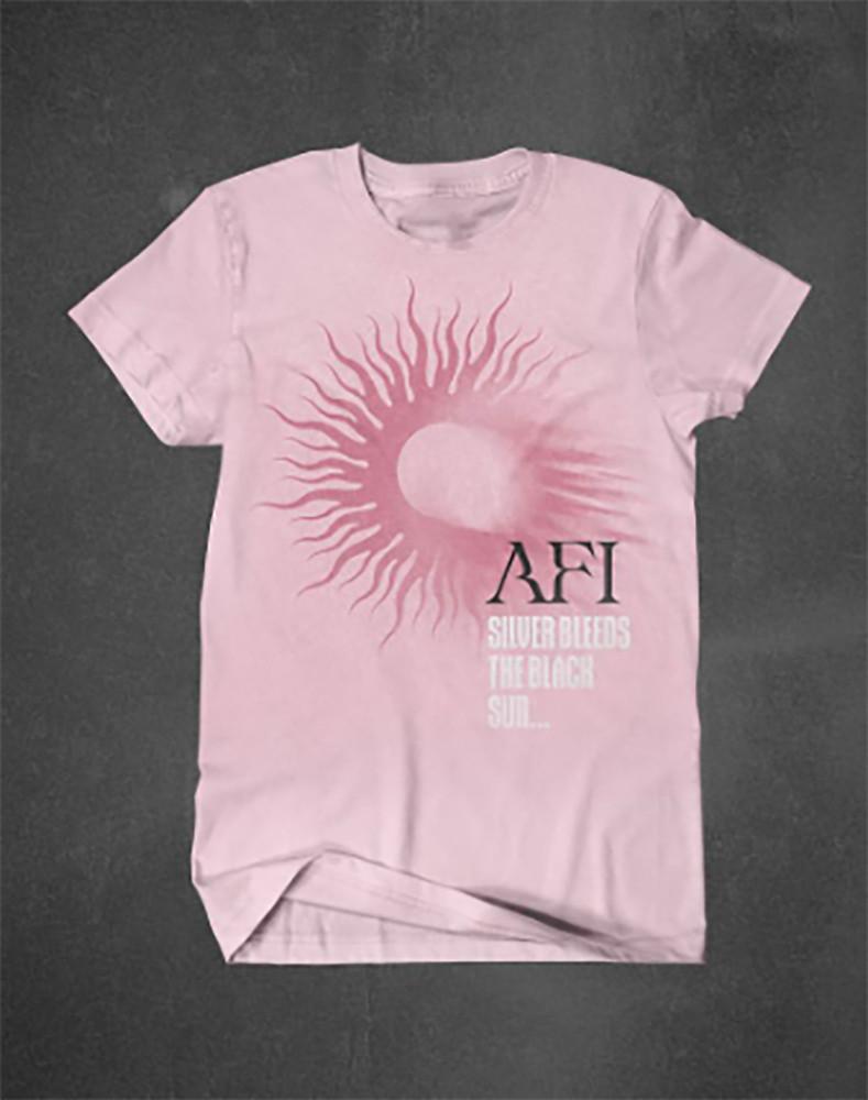 Collection AFI Band Fall Us Tour Tee T-SHIRT Full Size S to 5XL Pink MD1256 Unisex T-Shirt S