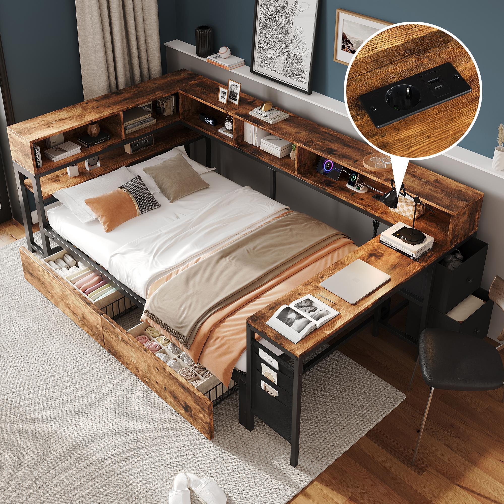 Metal Bed 120 x 200 cm