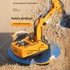 Children's Remote Control Excavator Toy - Large Electric Alloy Digger with Spraying Feature