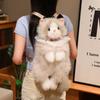 Simulatie Slabbetje Ragdoll Kat Pluche Speelgoed Schattig Knuffeldier Realistische Kitten Pop Baby Slaapkussen Zacht Speelgoed voor Kinderen Cadeau voor Meisje