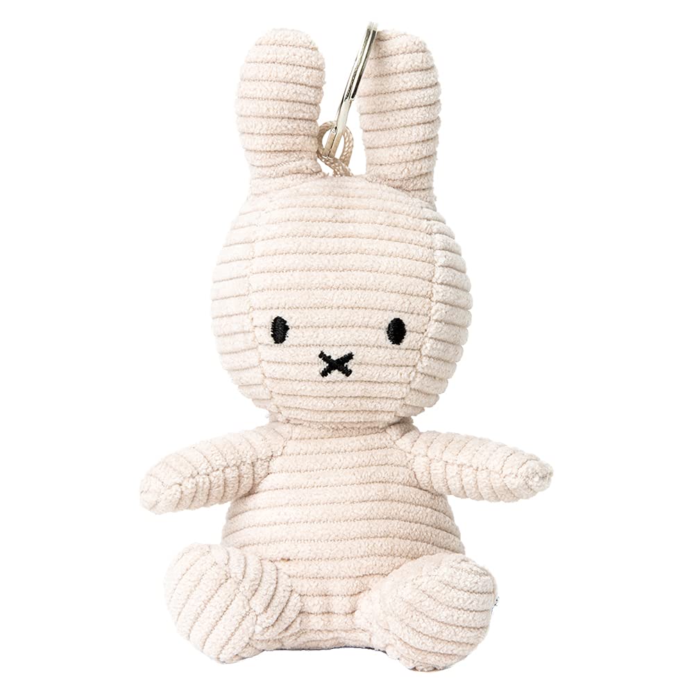 

Bon Ton Toys Miffy Corduroy Keychain, 10cm, BTT-005 (Light Stone)